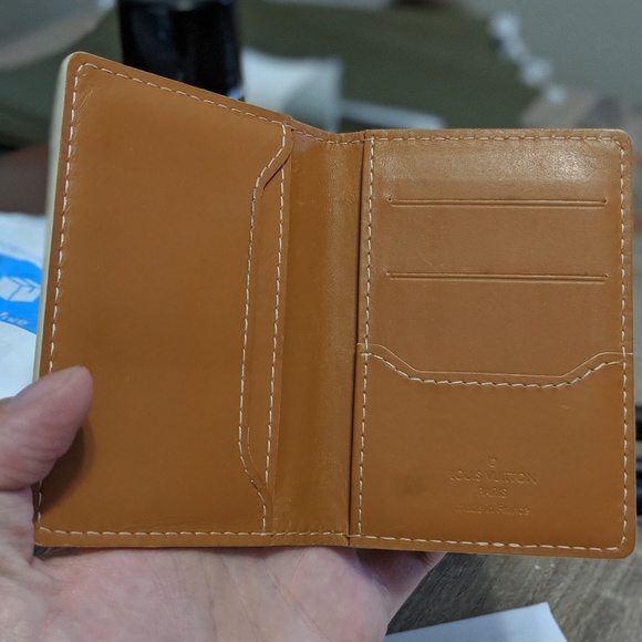 Pair of Louis Vuitton card holders 100% authentic - Picture 6 of 8